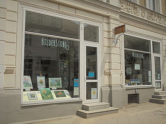 Schaufenster der Musik- und BilderStube ...